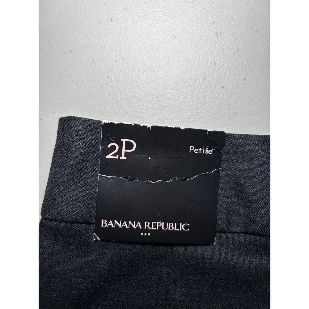Banana Republic NWT Womens 2P‎ Petite Black Mini Skirt Stretch 676997-00-1